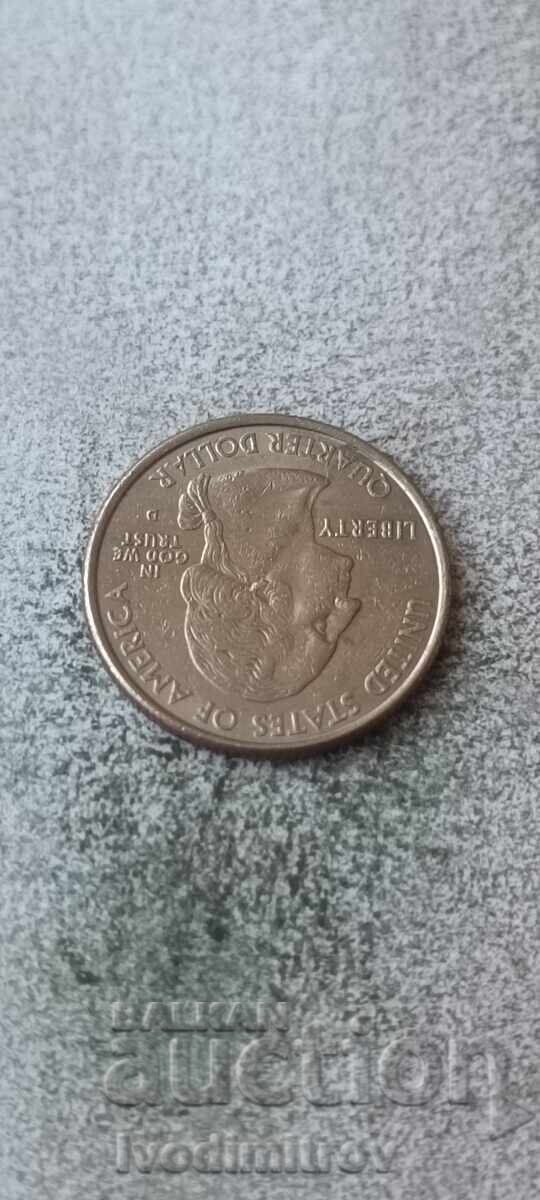 САЩ 25 цента 2000 D New Hampshire с цена € 0.89 | 1.74 лв.