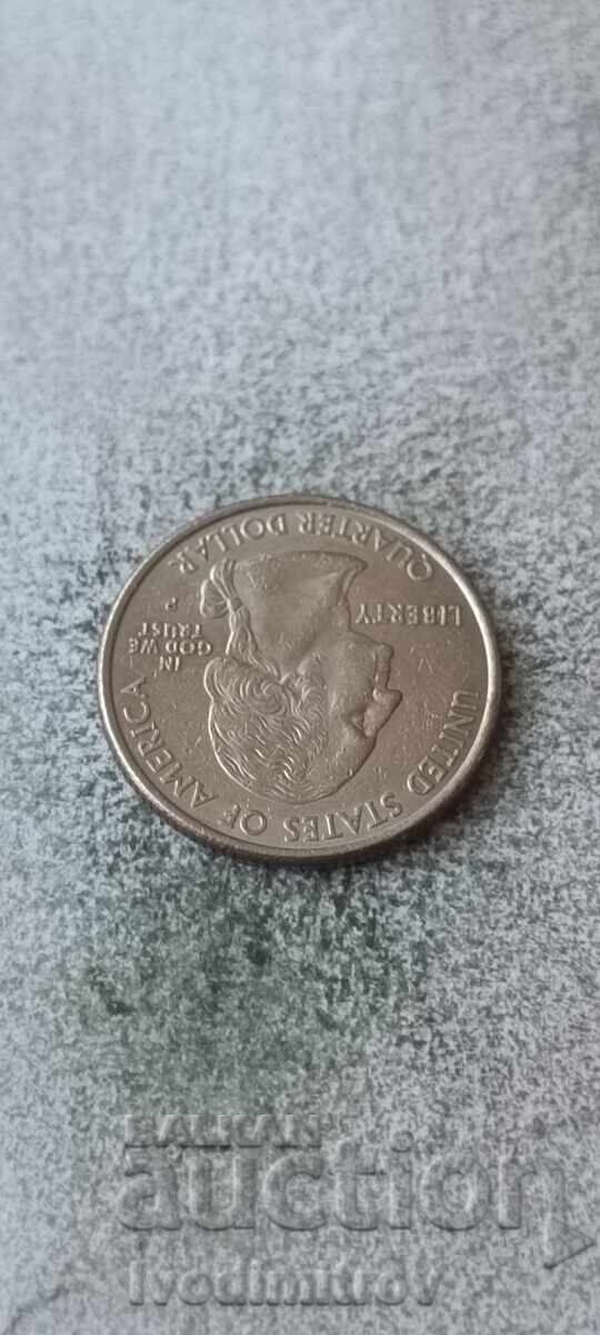 USA 25 Cent 2001 D Rhode Island with price € 0.89 | 1.74 BGN USA 25 Cent 2001 D Rhode Island with price € 0.89 | 1.74 BGN