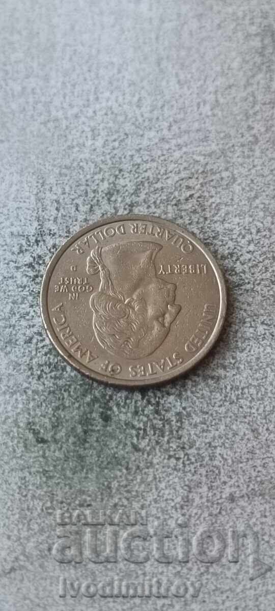 USA 25 Cent 2001 D Kentucky with price € 0.89 | 1.74 BGN