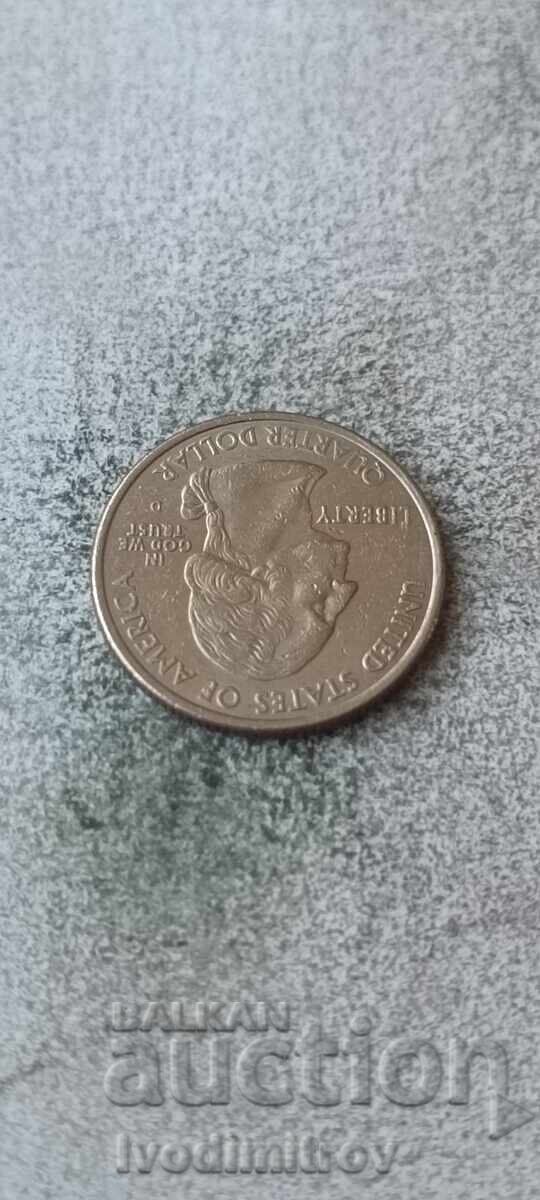 САЩ 25 цента 2002 D Mississippi с цена € 0.89 | 1.74 лв. САЩ 25 цента 2002 D Mississippi с цена € 0.89 | 1.74 лв.
