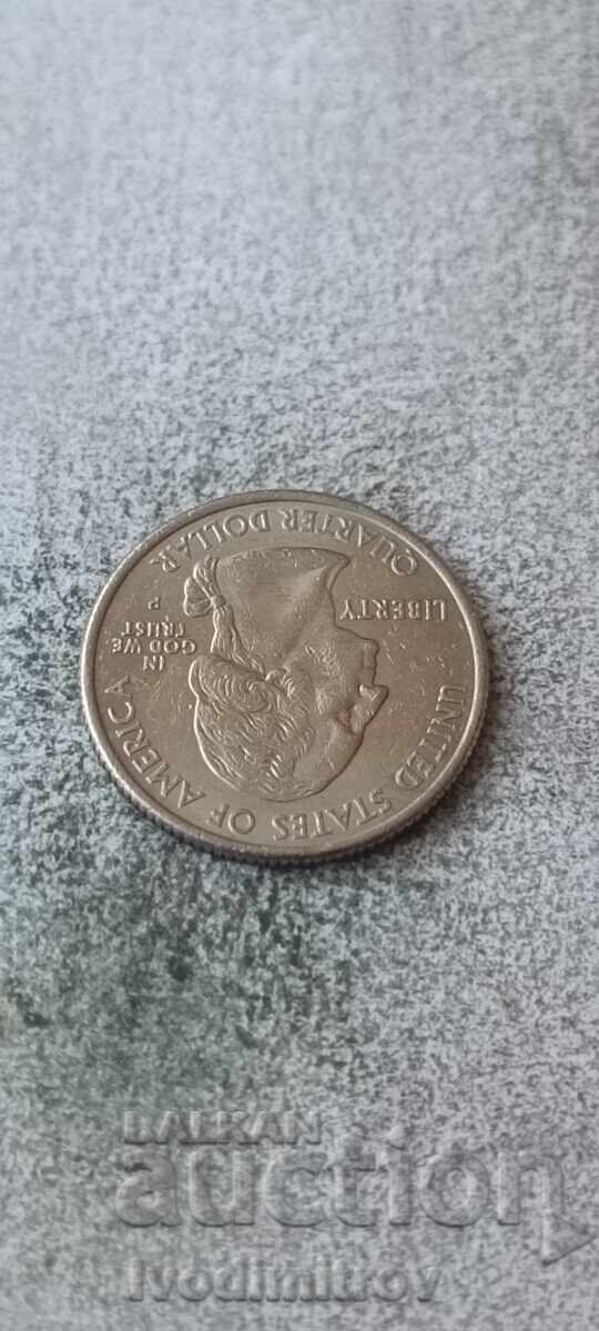 САЩ 25 цента 2004 P Texas с цена € 0.89 | 1.74 лв.