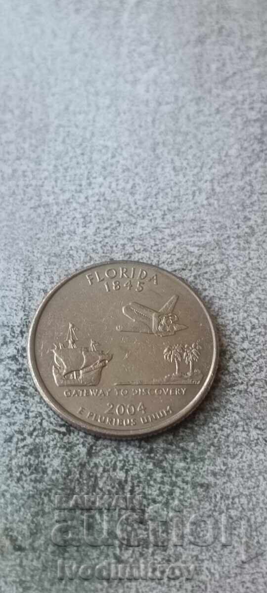 САЩ 25 цента 2004 P Florida