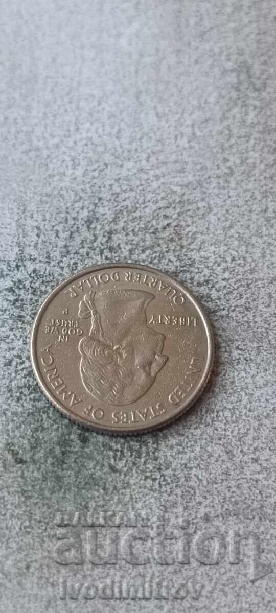 САЩ 25 цента 2007 P Idaho с цена € 0.89 | 1.74 лв.