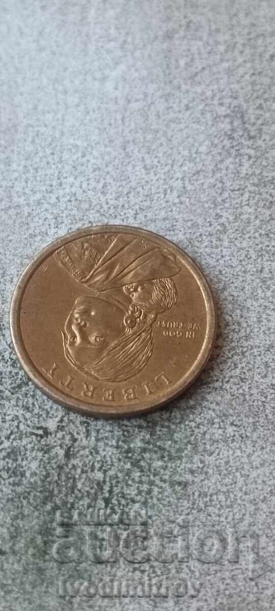 USA 1 Dollar 2011 D Wampanoag Treaty (1621) with price € 2.86 | 5.59 BGN USA 1 Dollar 2011 D Wampanoag Treaty (1621) with price € 2.86 | 5.59 BGN
