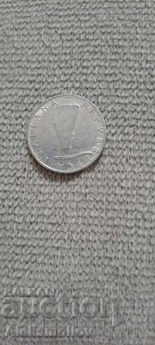 Δημοπρασία Σπάνιο ιταλικό νόμισμα των 5 λιρετών του 1954