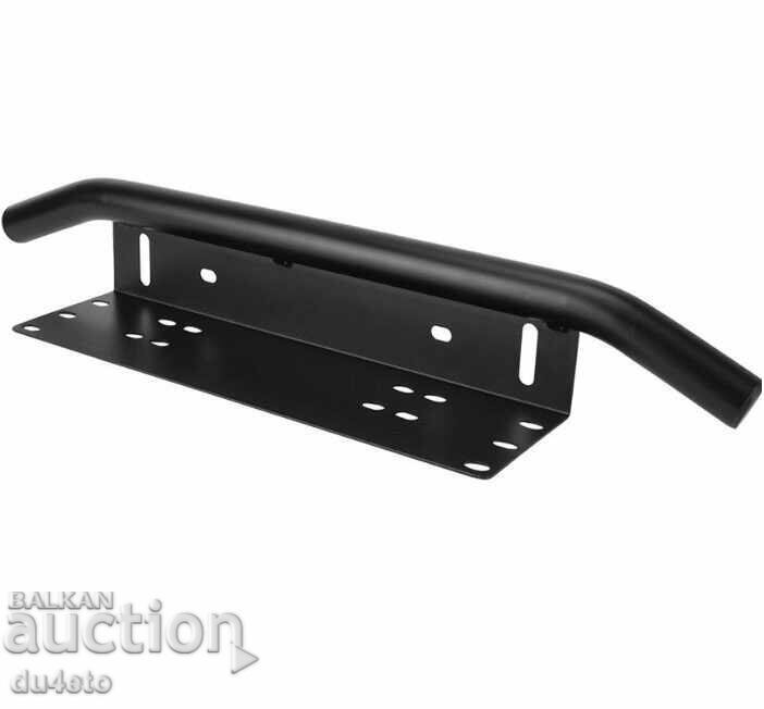 Metal stand for halogen lamps - GRAY and black - 6