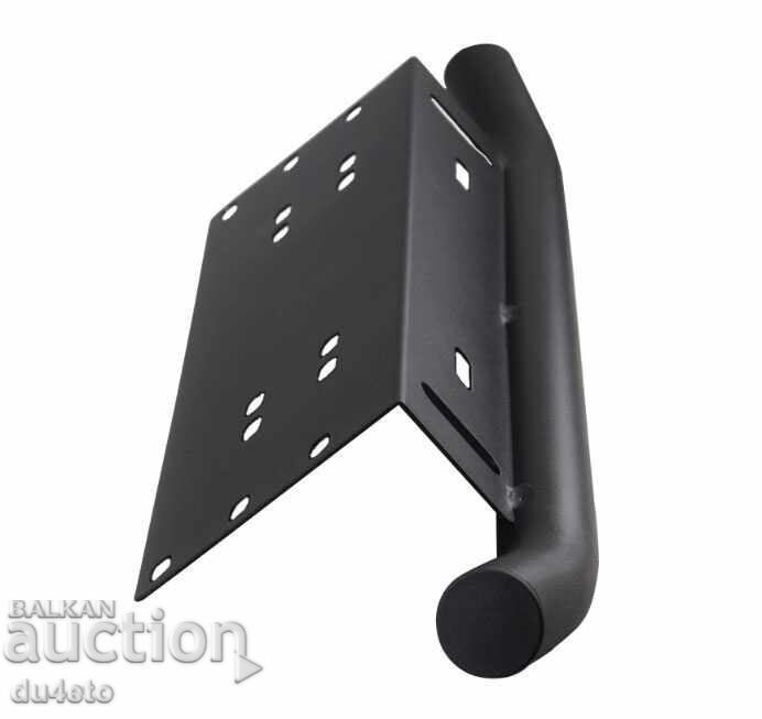 Metal stand for halogen lamps - GRAY and black - 7