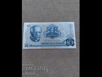 10 крони 1982 година, Норвегия