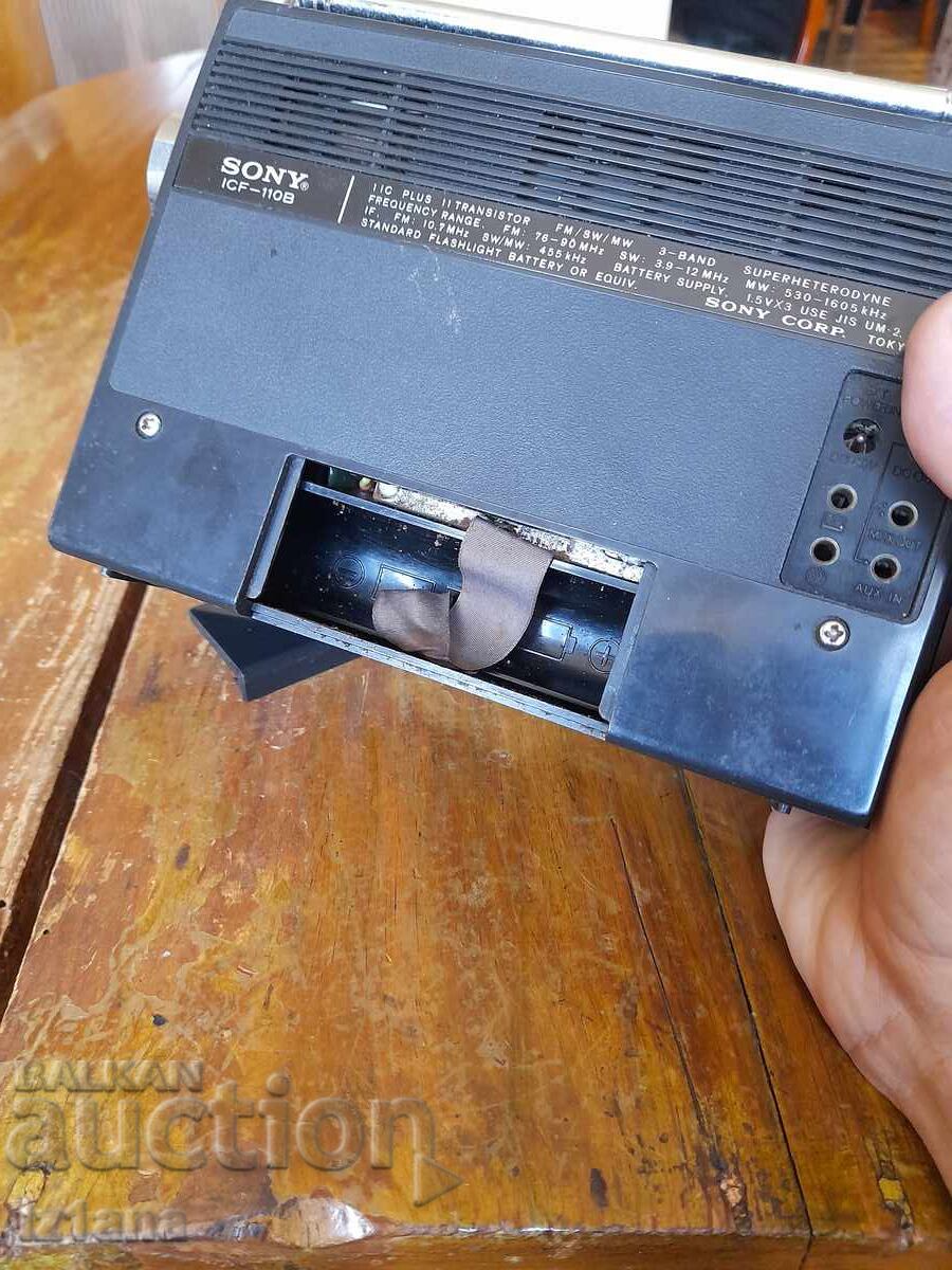 Vintage radio, Sony IC-11 radio receiver - 7