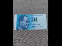 10 μάρκα 1986, Φινλανδία