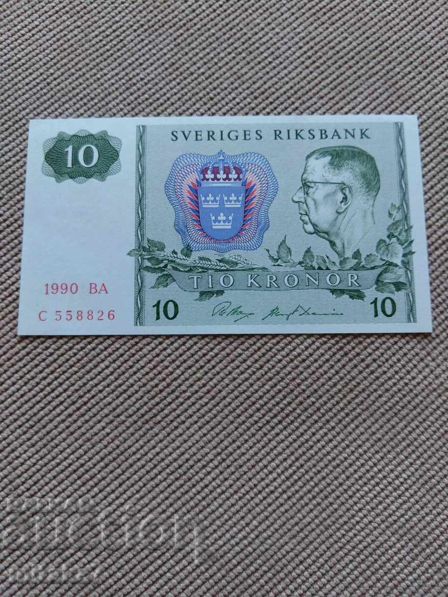 10 κορώνες 1984, Σουηδία