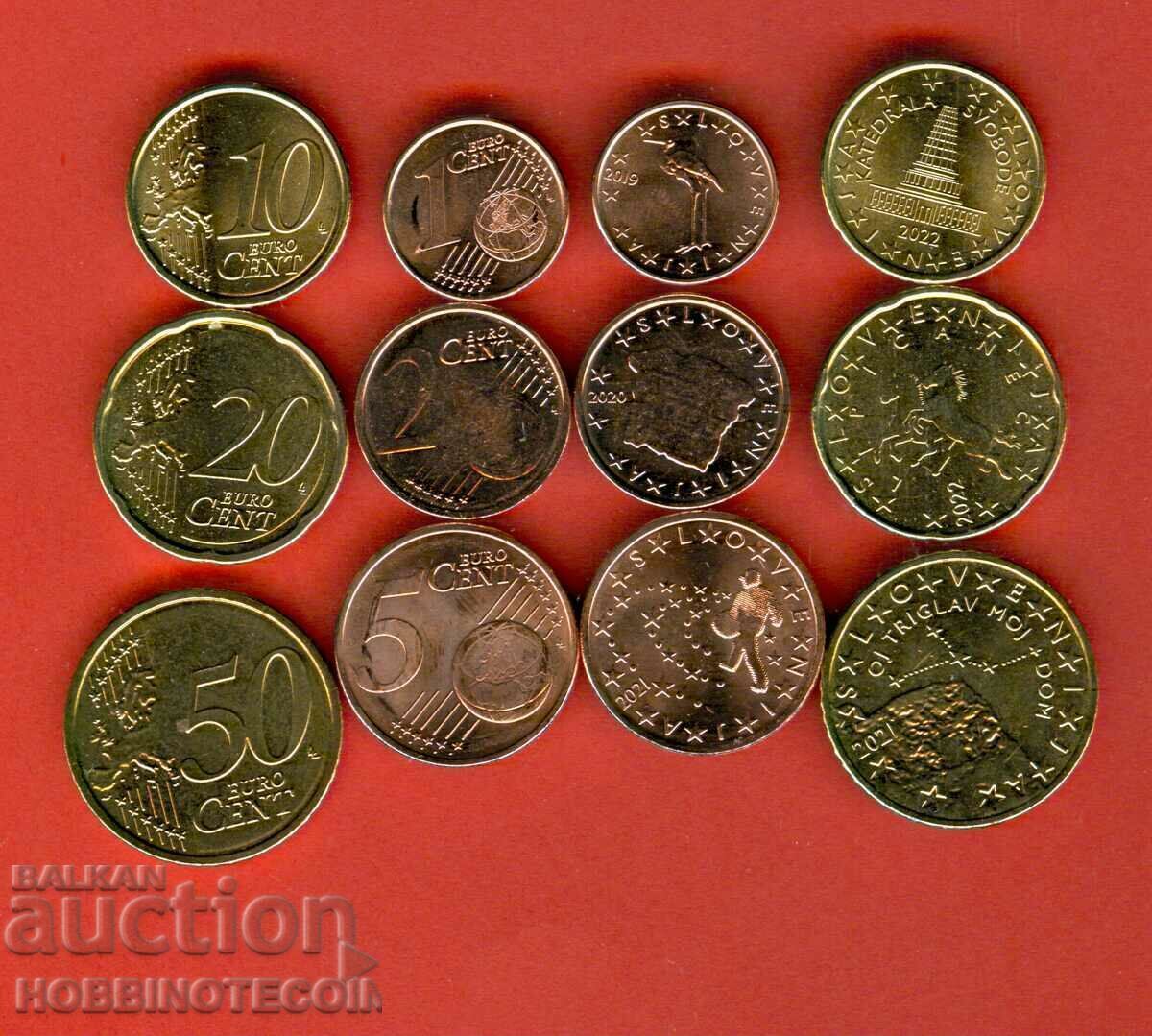 SLOVENIA SLOVENIA 1 2019 2 2020 5 50 2021 10 20 2022 UNC SLOVENIA SLOVENIA 1 2019 2 2020 5 50 2021 10 20 2022 UNC