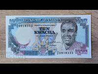 Zambia 10 Kwacha 1989 - 1991 UNC