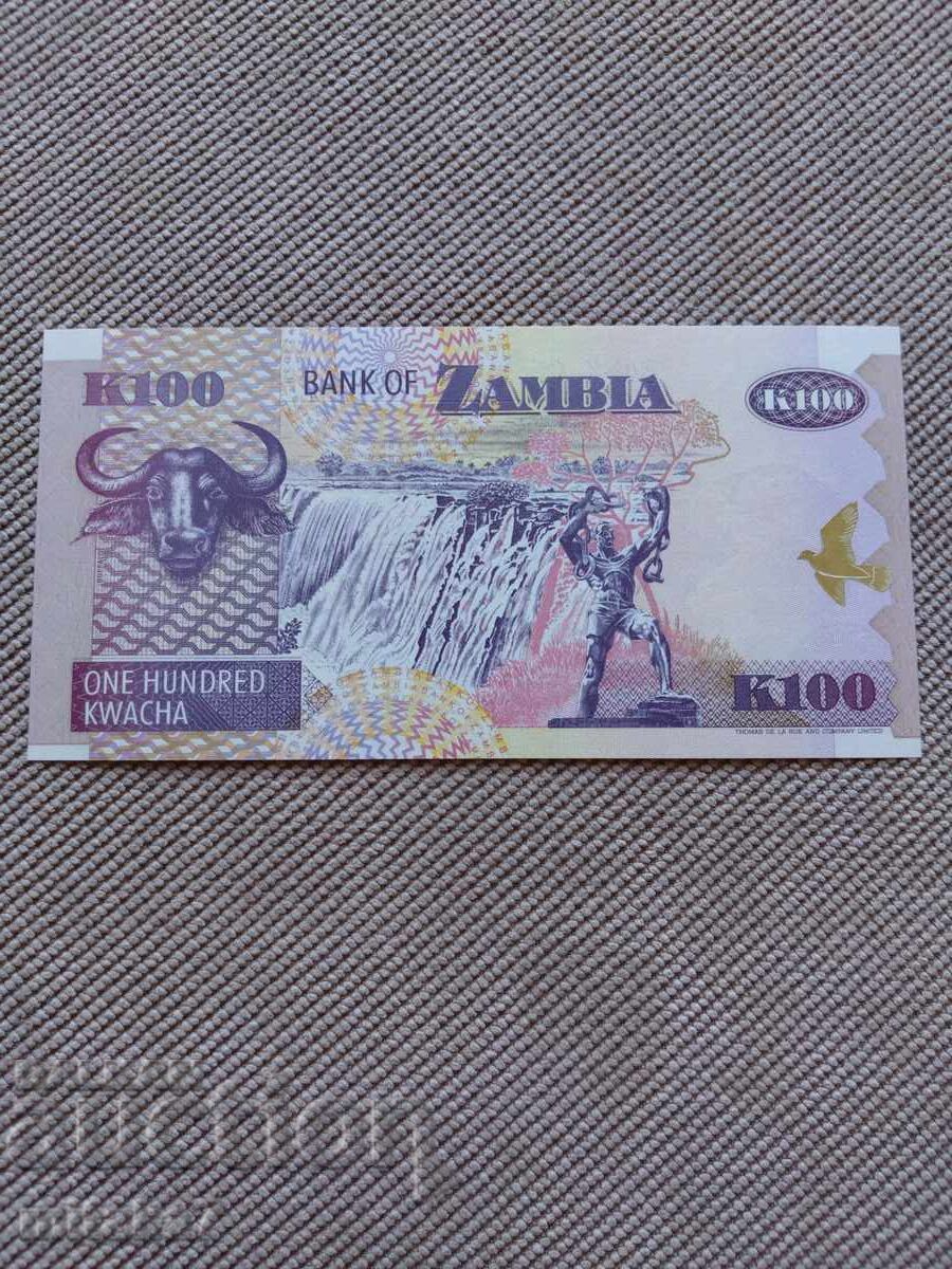 100 kwacha 1992-2001, Zambia cu preț € 0.70 | 1.37 BGN
