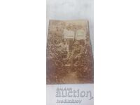 Fotografie ofițeri și soldați pe front 1918 P R M