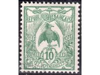 Noua Caledonie-1905-Emisiune curentă-KAGU-pasăre locală, MNH