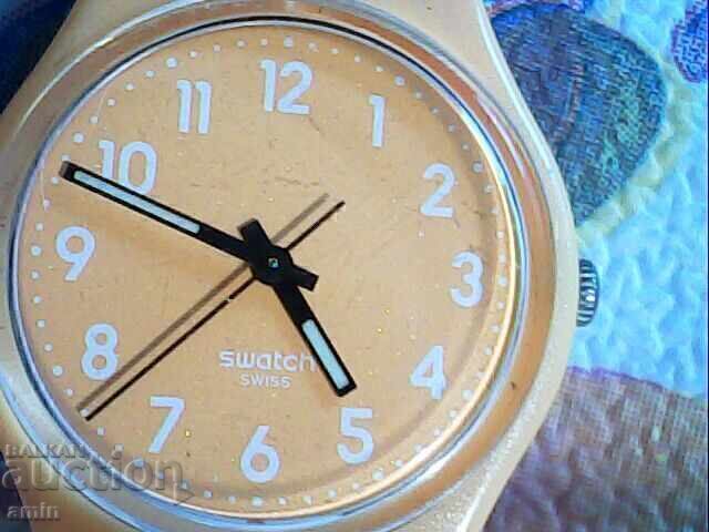 Beautiful Swatch watch, works perfectly with price € 5.00 | 9.78 BGN