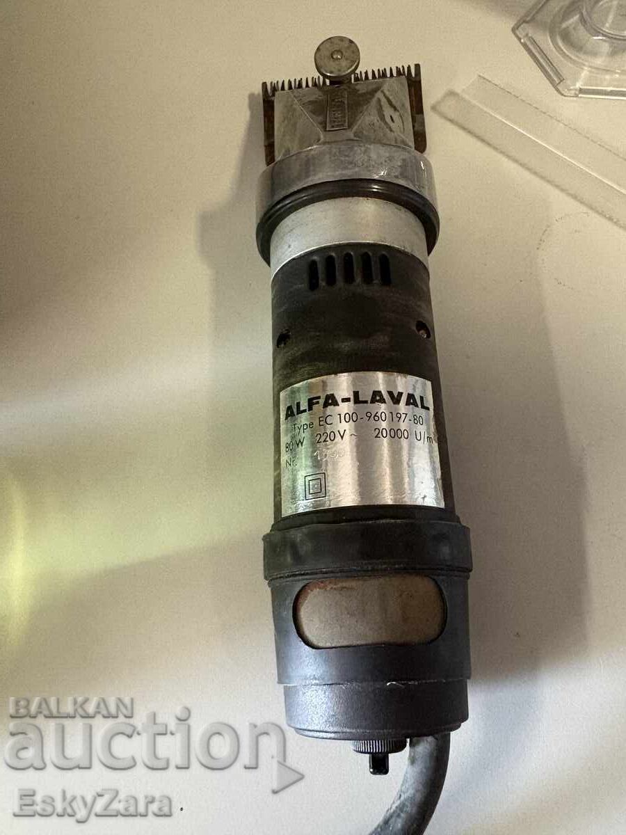 Mașină electrică de tuns oi și animale Alfa-Laval EC 100