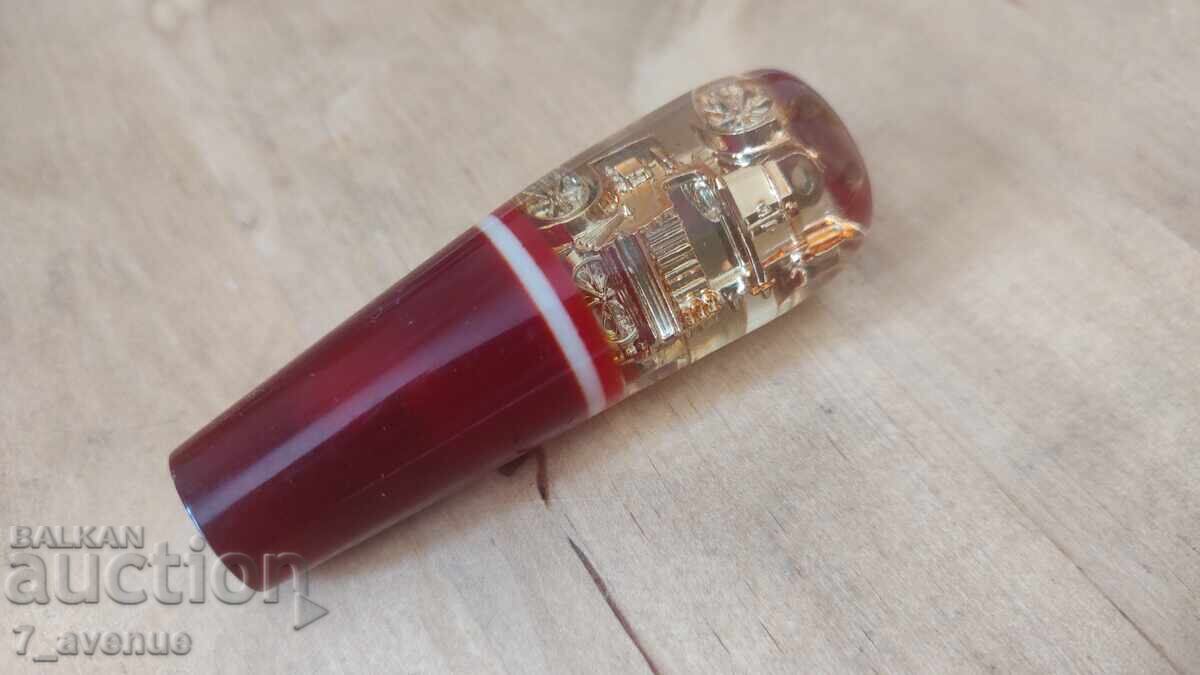 Великолепна шапка за скоростен лост, бижу от ГДР с цена € 199.00 | 389.21 лв.
