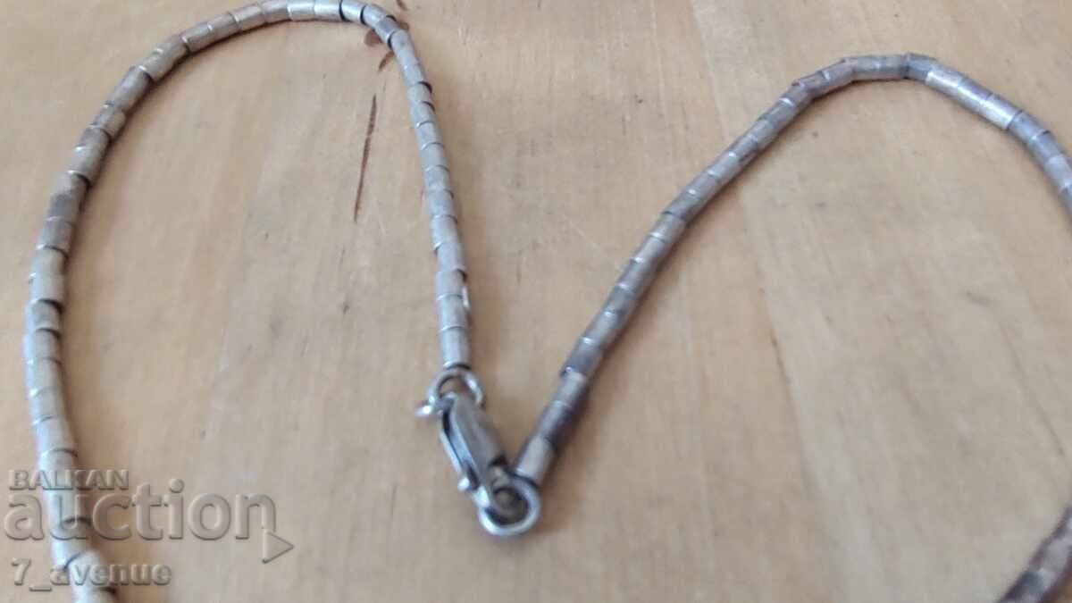 Аукцион Великолепно старо сребърно колие Tezer , печат 925 Аукцион Великолепно старо сребърно колие Tezer , печат 925