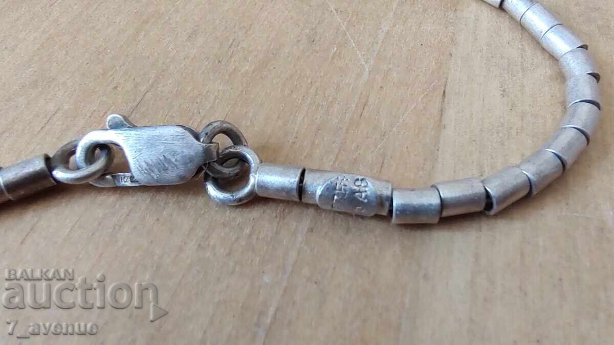 Великолепно старо сребърно колие Tezer , печат 925 - 5 Великолепно старо сребърно колие Tezer , печат 925 - 5