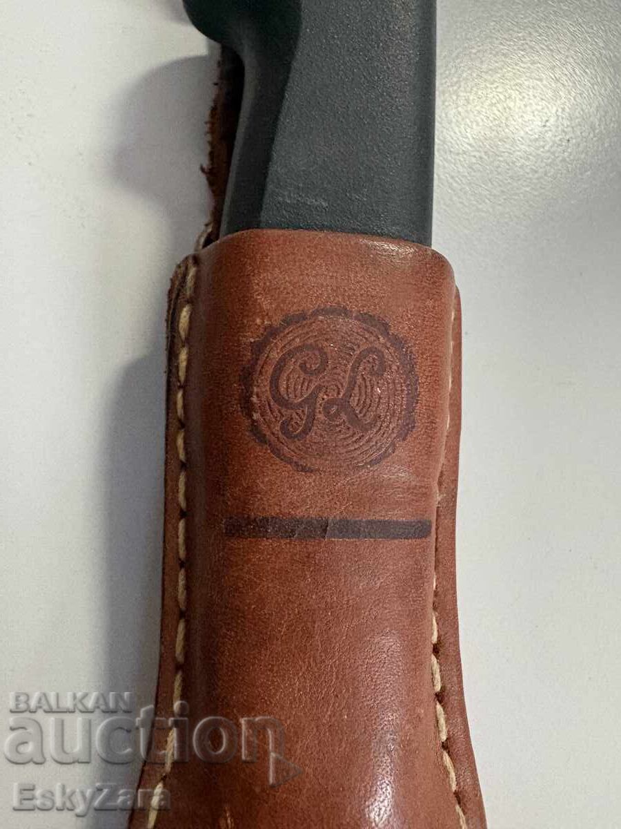 Vintage Finnish knife FISKARS Finland Stainless with leather sheath with price € 100.00 | 195.58 BGN