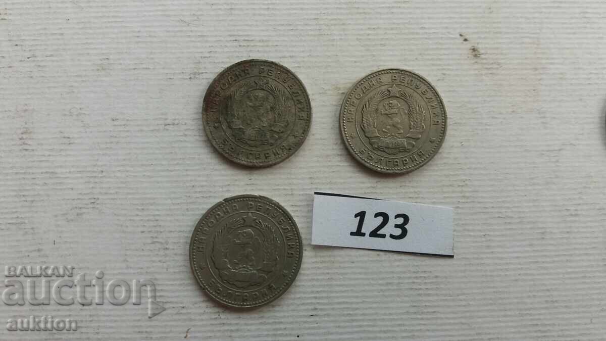 10 stotinki 1962 - 3 bucăți - 6 10 stotinki 1962 - 3 bucăți - 6