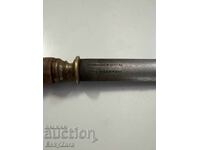 Antique German F. DICK sharpening steel