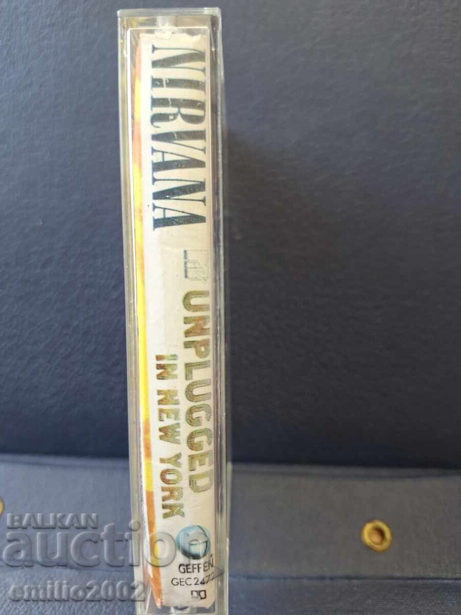 Audio cassette - Nirvana with price € 1.49 | 2.91 BGN