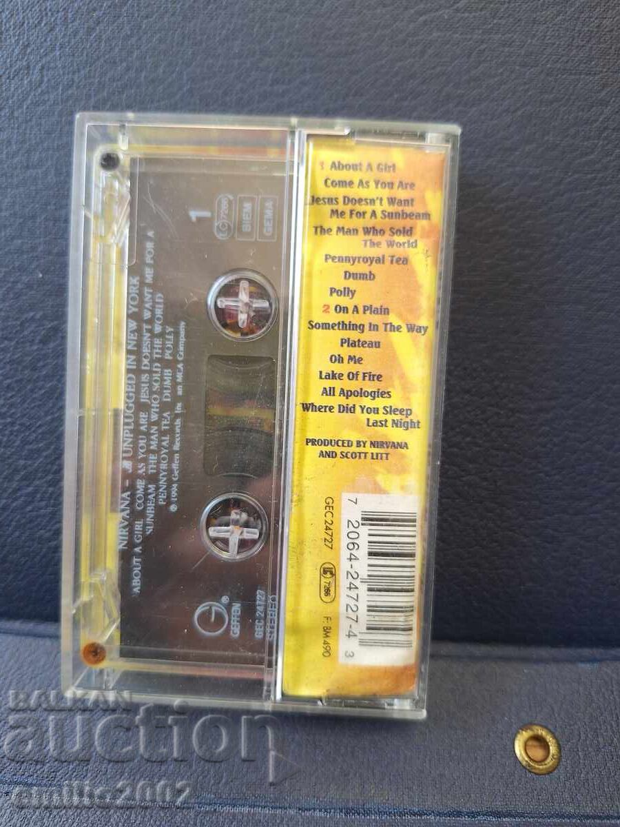 Auction  Audio cassette - Nirvana