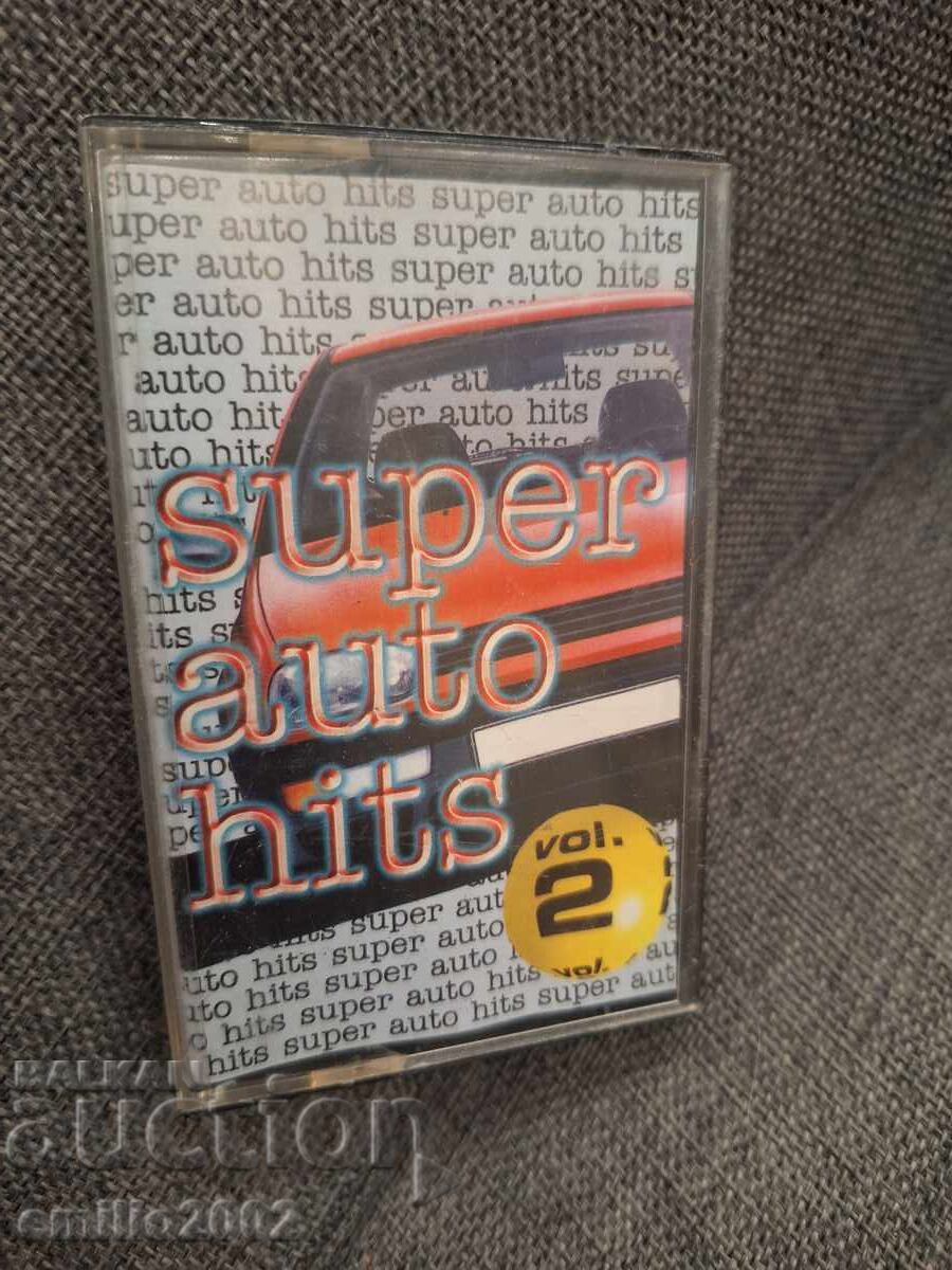 Casetă audio - Hituri super auto