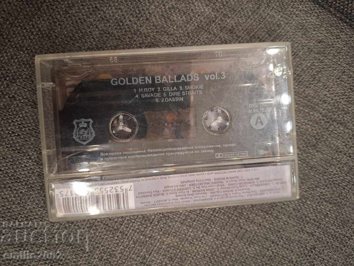 Auction Audio cassette - Golden rock ballads 3 Auction Audio cassette - Golden rock ballads 3