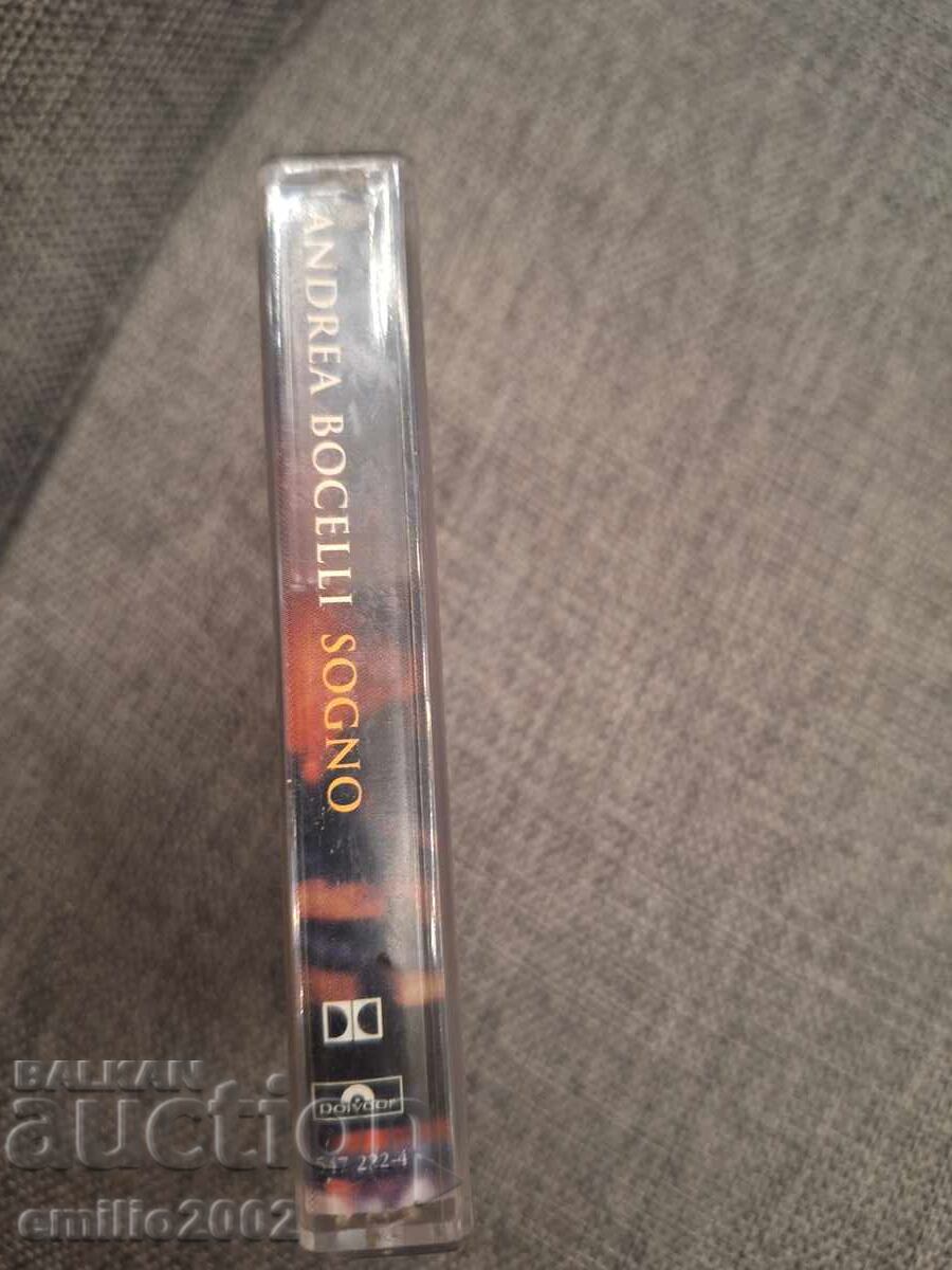 Audio cassette - Andrea Bocelli with price € 1.49 | 2.91 BGN