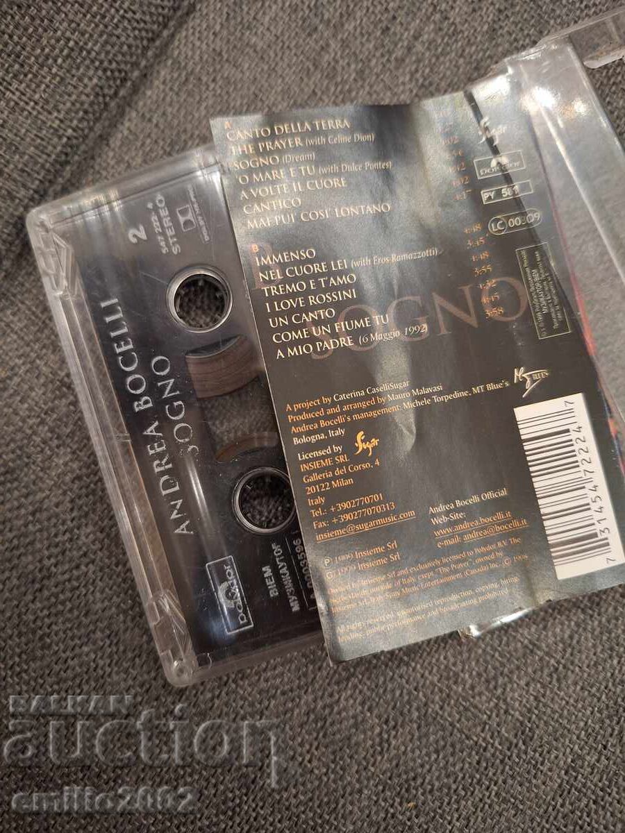 Auction  Audio cassette - Andrea Bocelli