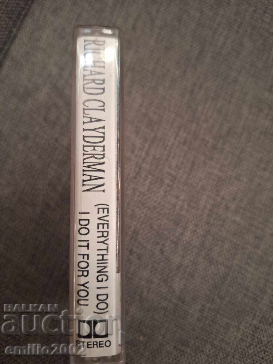 Audio Cassette - Richard Clayderman with price € 1.49 | 2.91 BGN