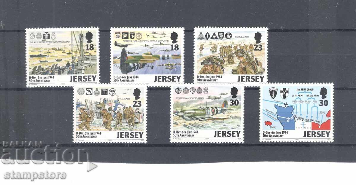 Jersey - 50 χρόνια από την απόβαση στη Νορμανδία