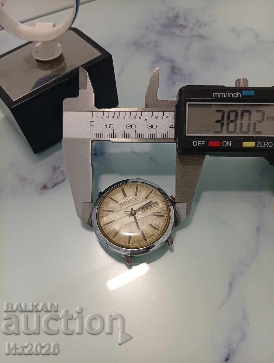 Παράδοση Ρωσικό ανδρικό ρολόι χειρός RAKETA