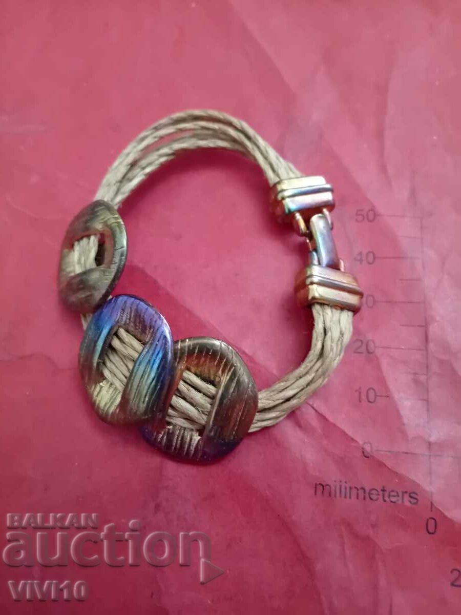 Antique bracelet, handmade