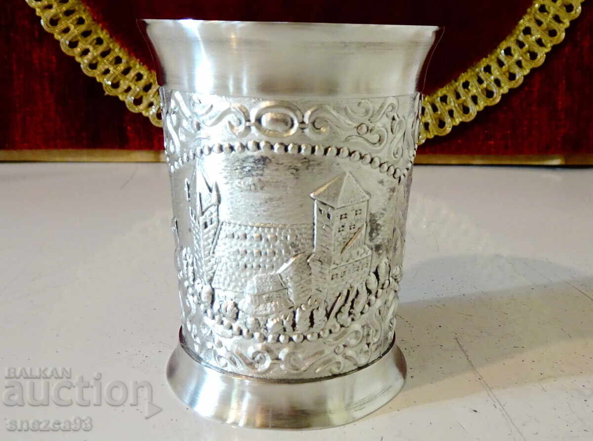 Delivery of Pewter wine goblet Castle, Fortress