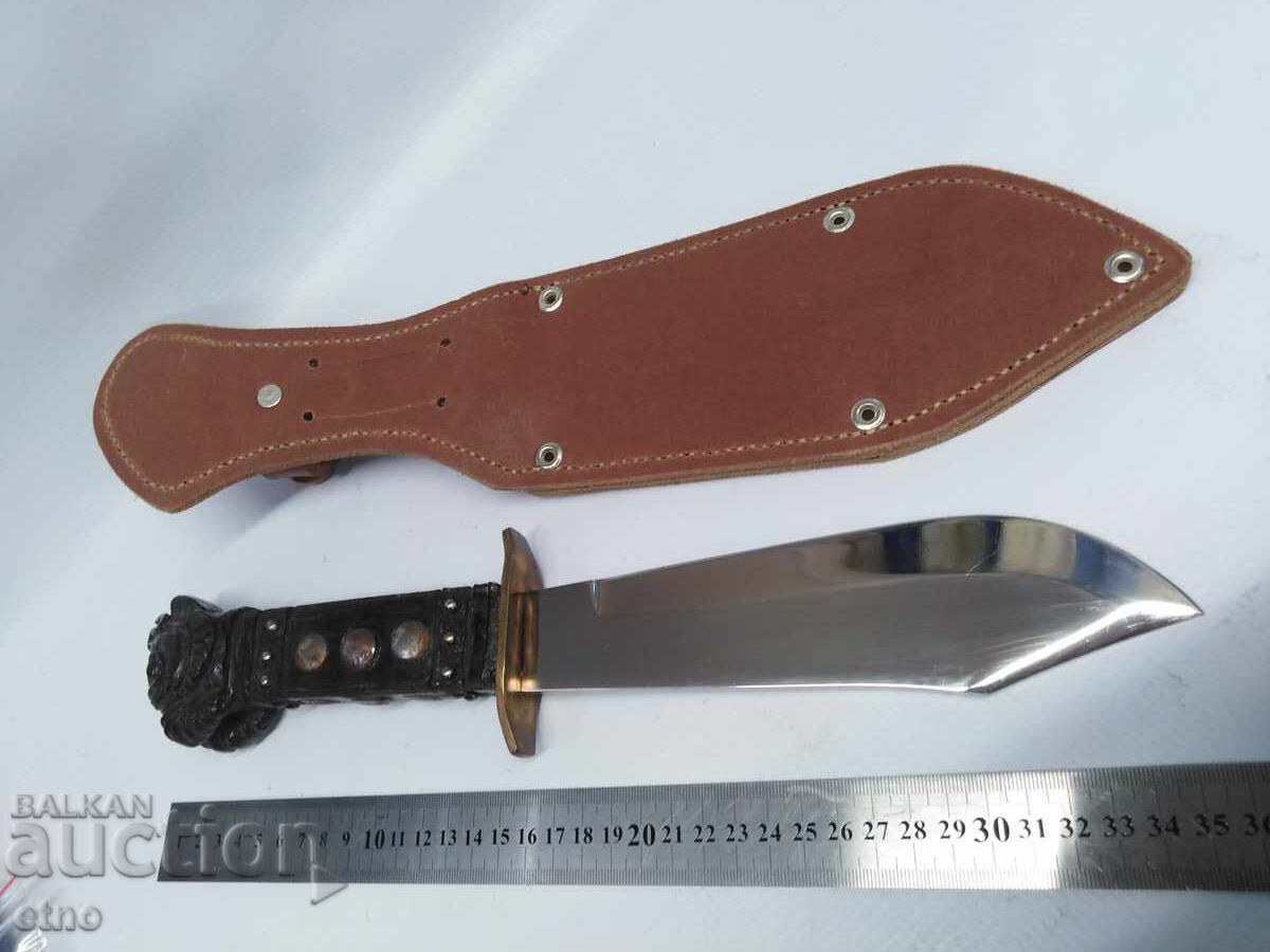 ΠΑΛΙΟ ΜΑΧΑΙΡΙ-1300 ΧΡΟΝΙΑ ΒΟΥΛΓΑΡΙΑ ΜΕ ΔΕΡΜΑΤΙΝΗ ΘΗΚΗ με τιμή € 165.00 | 322.71 BGN