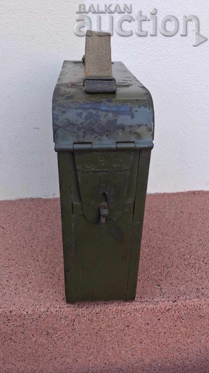 Delivery of box for machine gun belt box for Maxim PKT TOKAREV