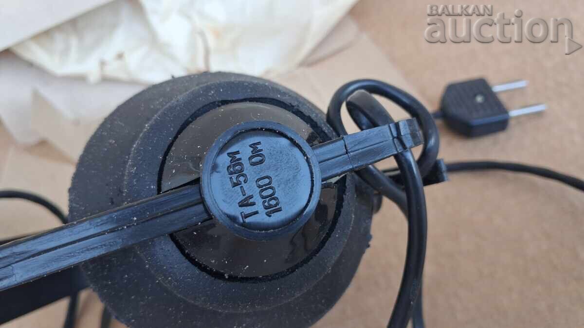 TA-56M headphones 3200 ohms unused USSR RSFSR USSR - 5