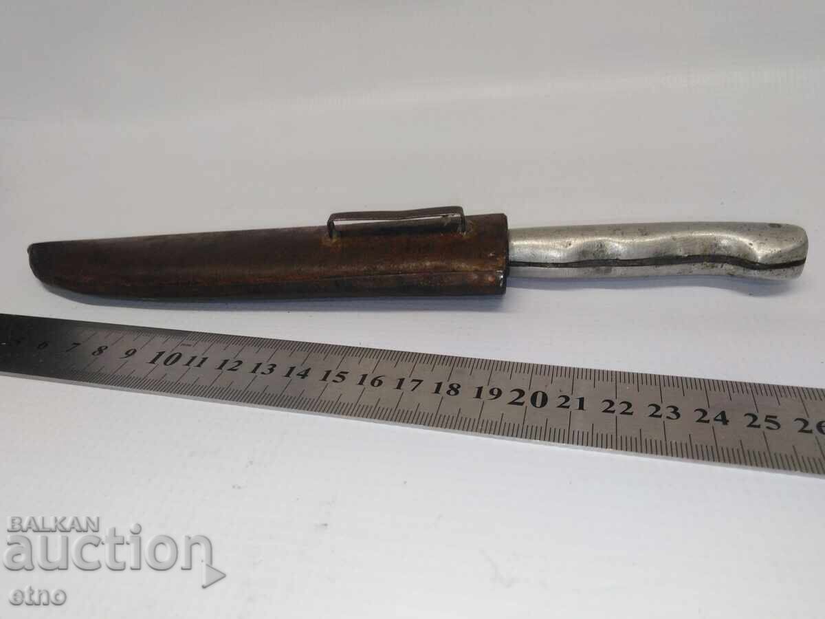 БЪЛГАРСКИ  ОВЧАРСКИ НОЖ С КАНИЯ - 5