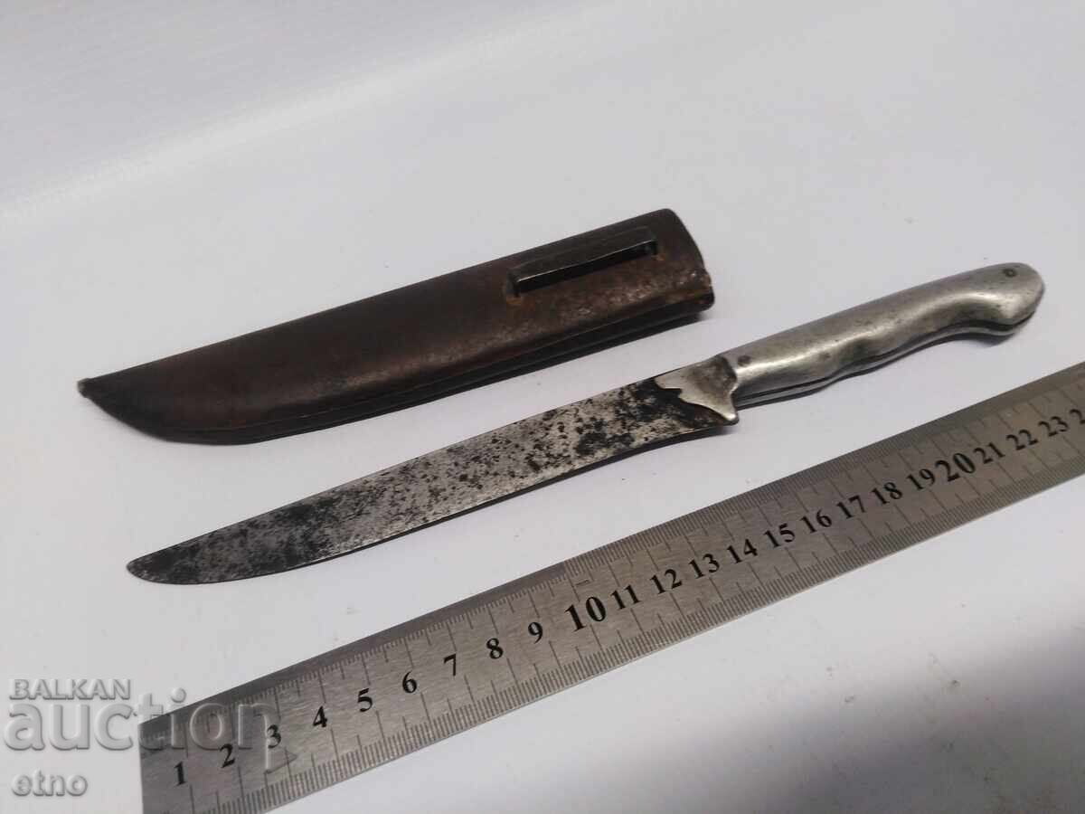 БЪЛГАРСКИ  ОВЧАРСКИ НОЖ С КАНИЯ - 7
