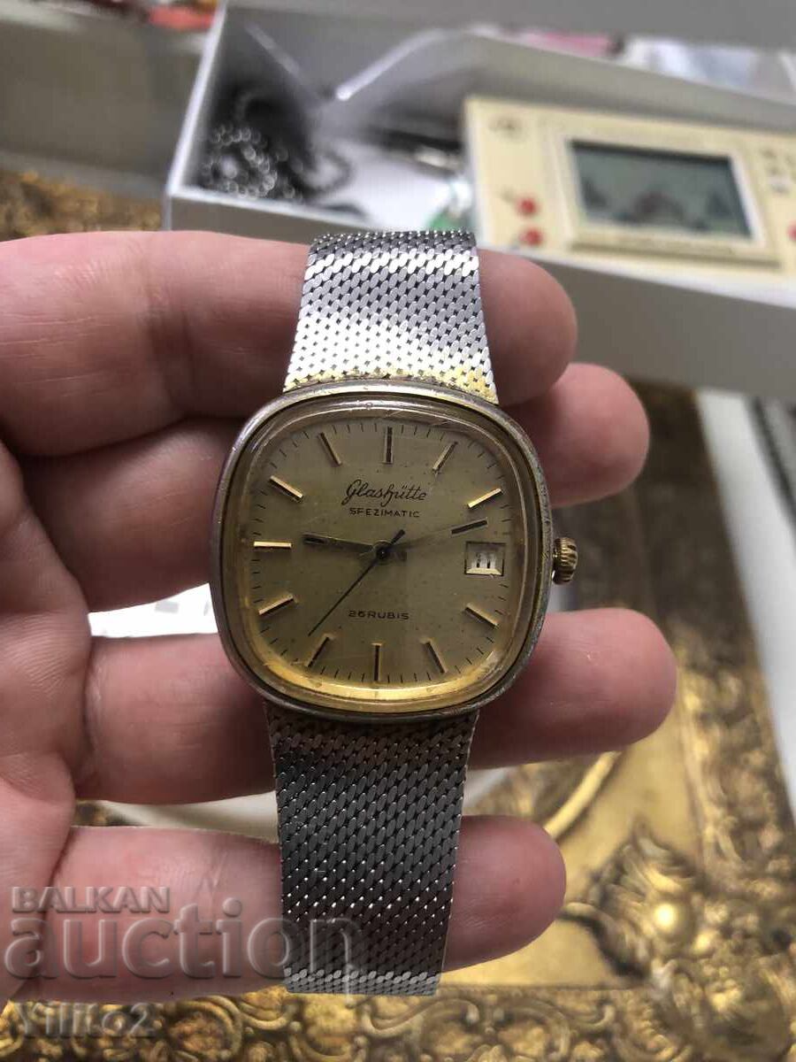 Auction  GUB Glashütte Spezimatic 26 Rubis watch