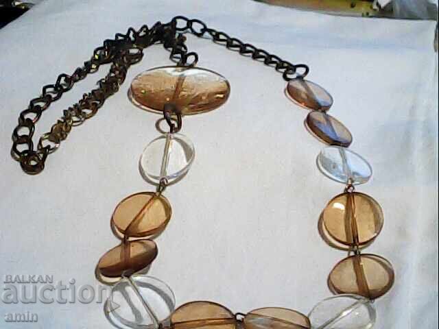 Old beautiful quartz necklace with price 5.00 €