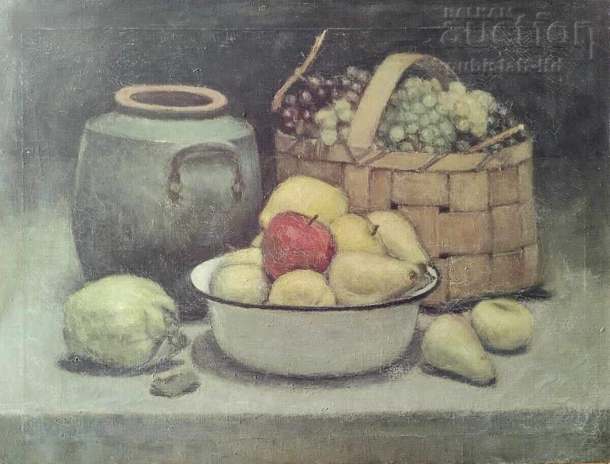 Pictură, natură moartă, artă. Marin Petrov Zhelezharov (1933-2001)
