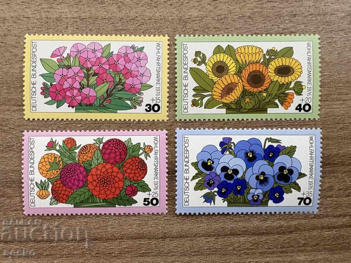 FRG/GFR - Charity Stamps - Flowers (1976) MNH FRG/GFR - Charity Stamps - Flowers (1976) MNH