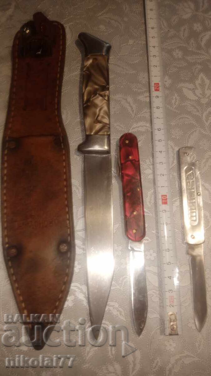 Търновски ловен нож, търновска сгъваема сърп и чук и Шипка - 5 Търновски ловен нож, търновска сгъваема сърп и чук и Шипка - 5