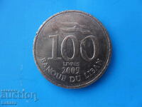 100 ливри 2009 г. Ливан
